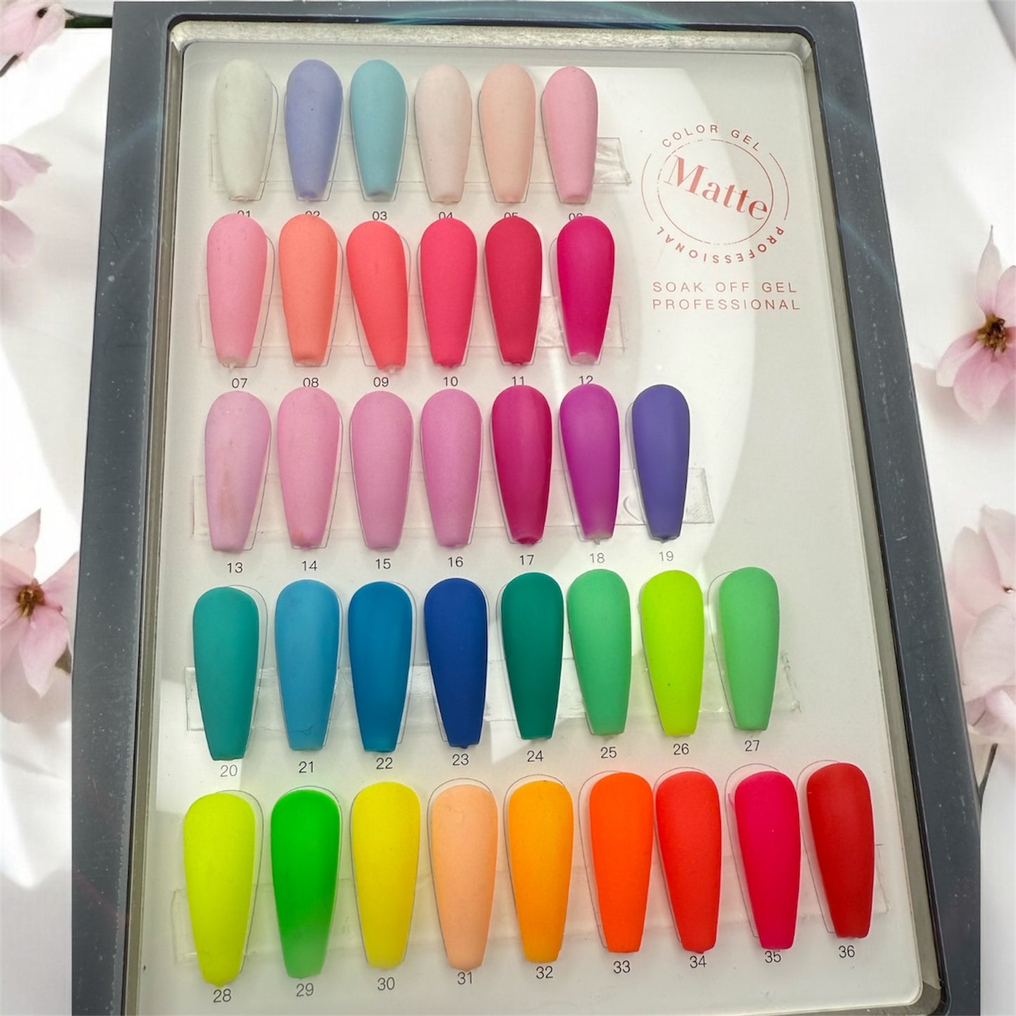 Gel màu 36 màu - Full Set