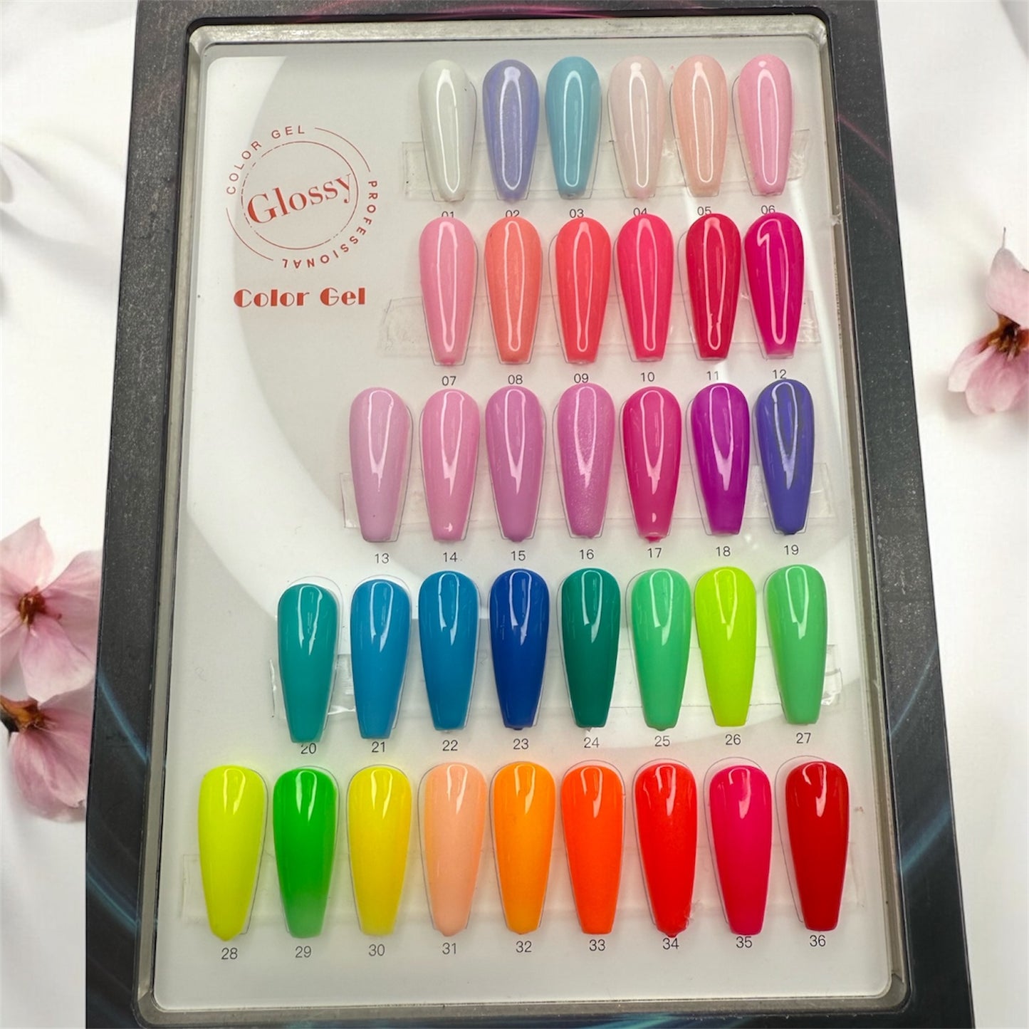 Gel màu 36 màu - Full Set