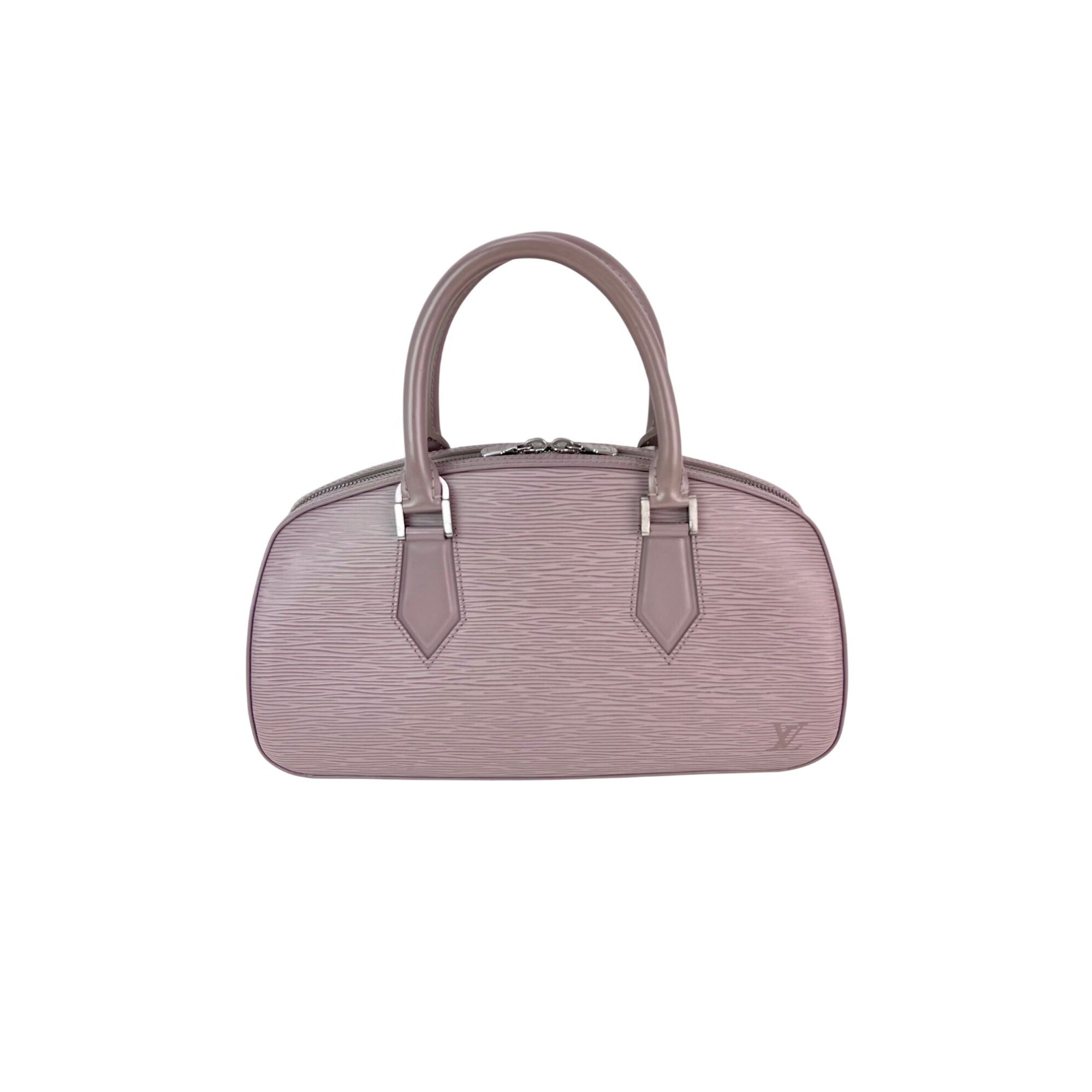 LOUIS VUITTON Epi Jasmin Grey Leather Hand Bag