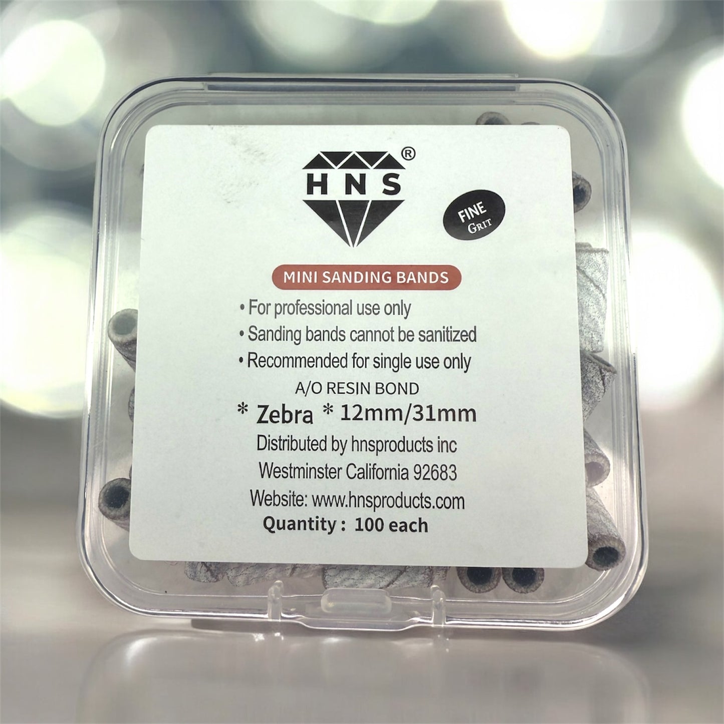 Hộp Giấy Nhám Nhỏ 100 Cái - Màu Đỏ