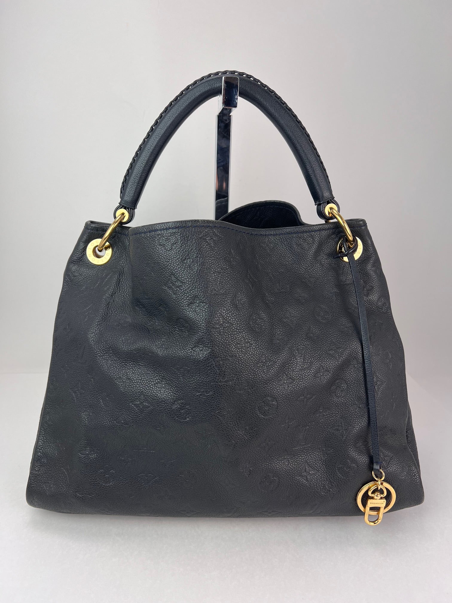Túi xách tay LOUIS VUITTON Artsy MM Monogram Empreinte Infini Blue Tote