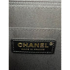 Túi đeo vai Chanel Calfskin Quilted Strap into Flap Black Burgundy