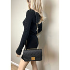 Túi đeo vai da thật Louis Vuitton Marceau NM Black Empriente