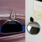 Túi đeo chéo Bvlgari Calfskin Small Serpenti Forever Snake Plum