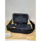 Túi xách nam LOUIS VUITTON Trio Messenger Damier Graphite