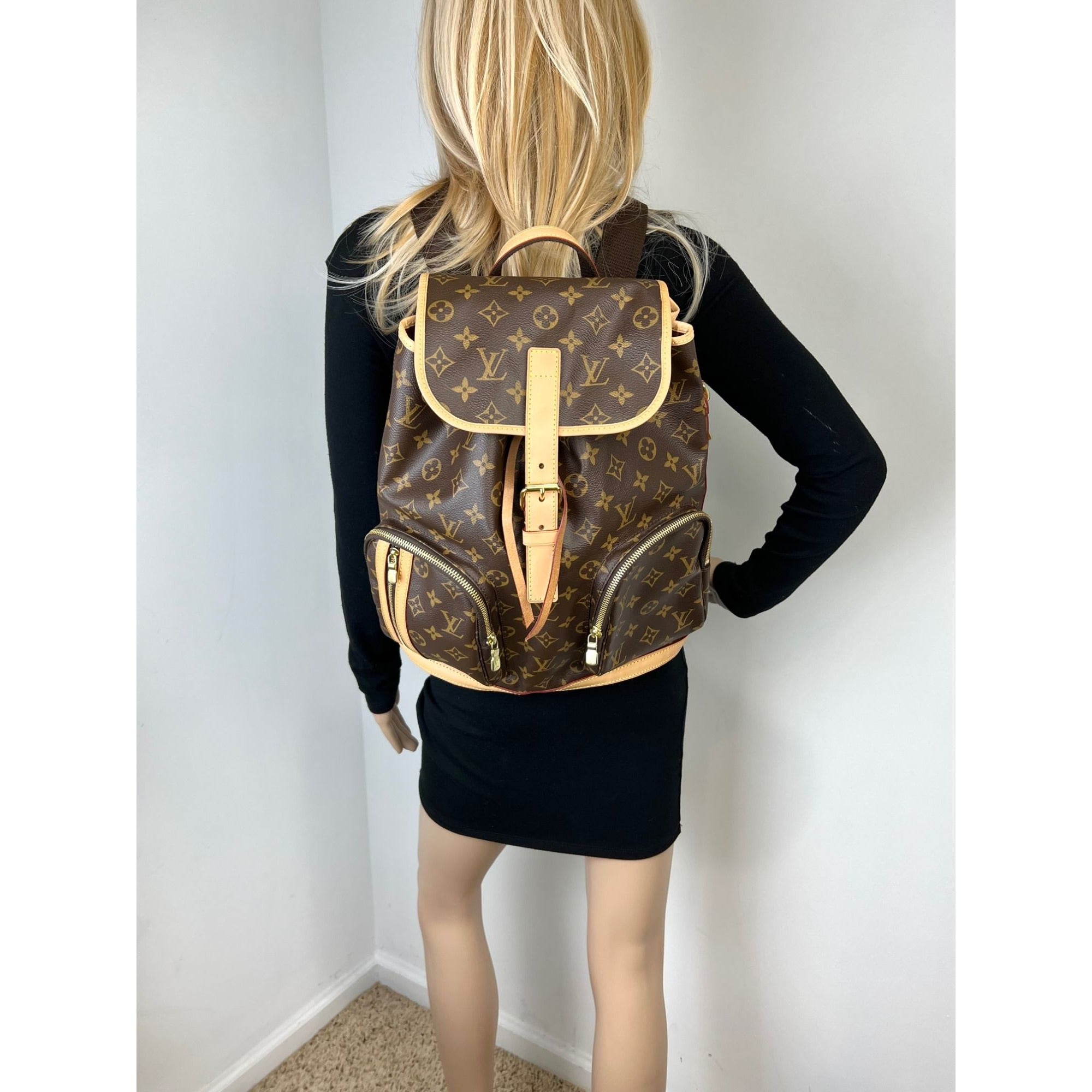 Ba lô vải LOUIS VUITTON Bosphore Monogram