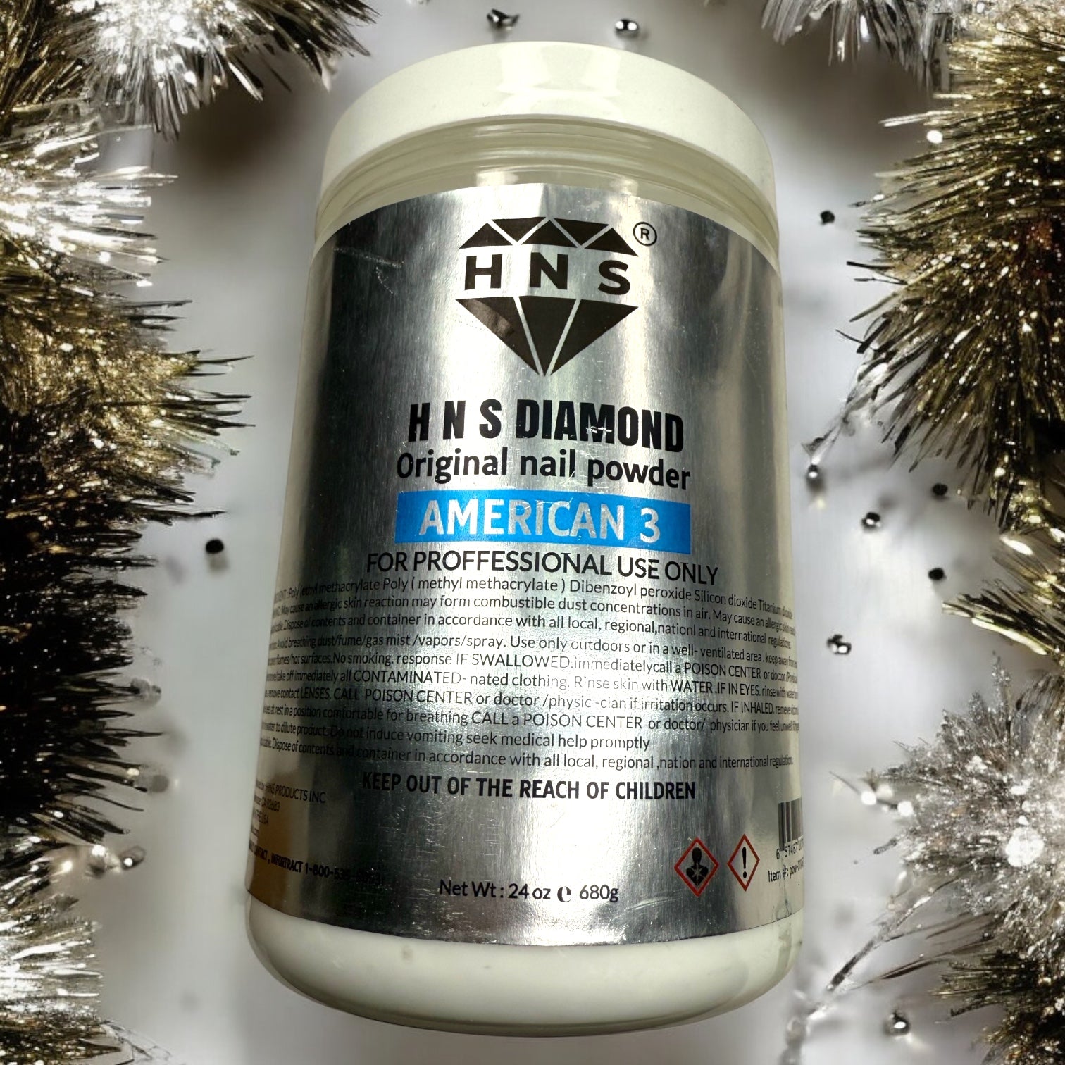HNS Diamond American 3 Powder 24oz