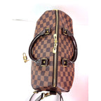Túi xách tay LOUIS VUITTON Speedy 30 Bandouliere Damier Ebene Satchel