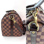 Túi xách tay LOUIS VUITTON Speedy 30 Bandouliere Damier Ebene Satchel