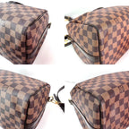 Túi xách tay LOUIS VUITTON Speedy 30 Bandouliere Damier Ebene Satchel