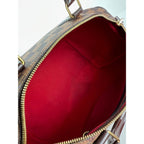Túi xách tay LOUIS VUITTON Speedy 30 Bandouliere Damier Ebene Satchel