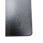 Cặp da nam màu đen Louis Vuitton Taiga Lozan Ardoise