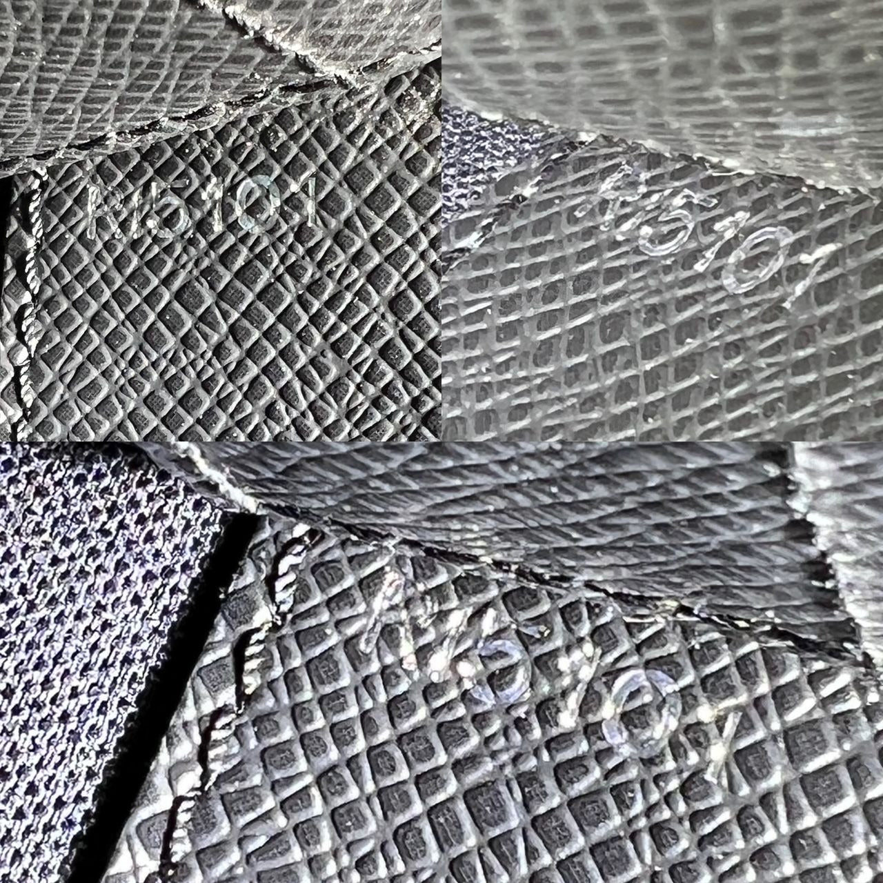 Cặp da nam màu đen Louis Vuitton Taiga Lozan Ardoise