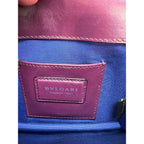Túi đeo chéo Bvlgari Calfskin Small Serpenti Forever Snake Plum