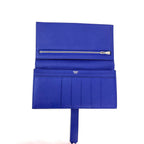 Ví Hermes Long Epson Bearn Gusset Electrique Bleu