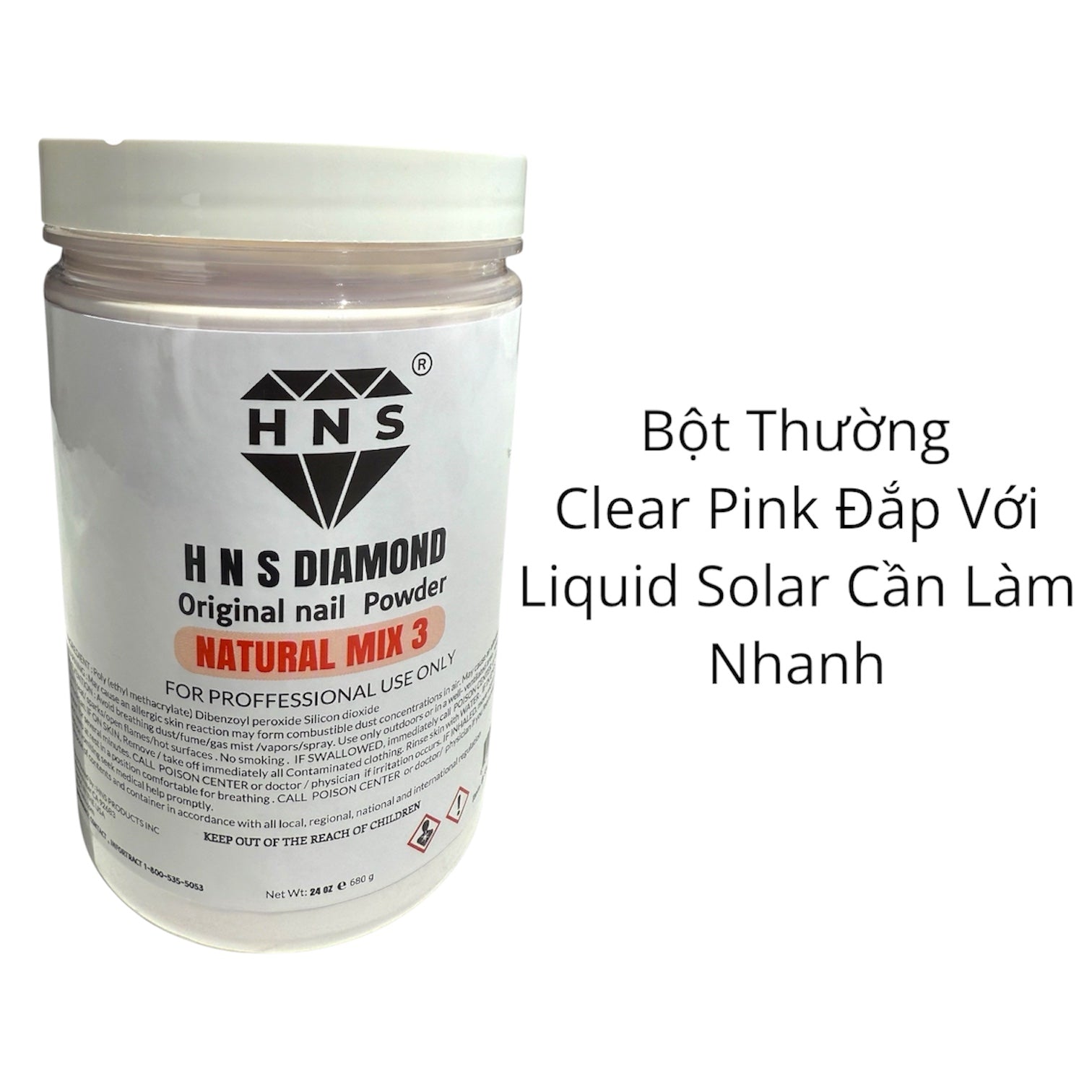 HNS Diamond Natural Mix 3 Powder 24oz