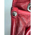 Chanel Caviar Quilted Medium French Riviera Red Flap