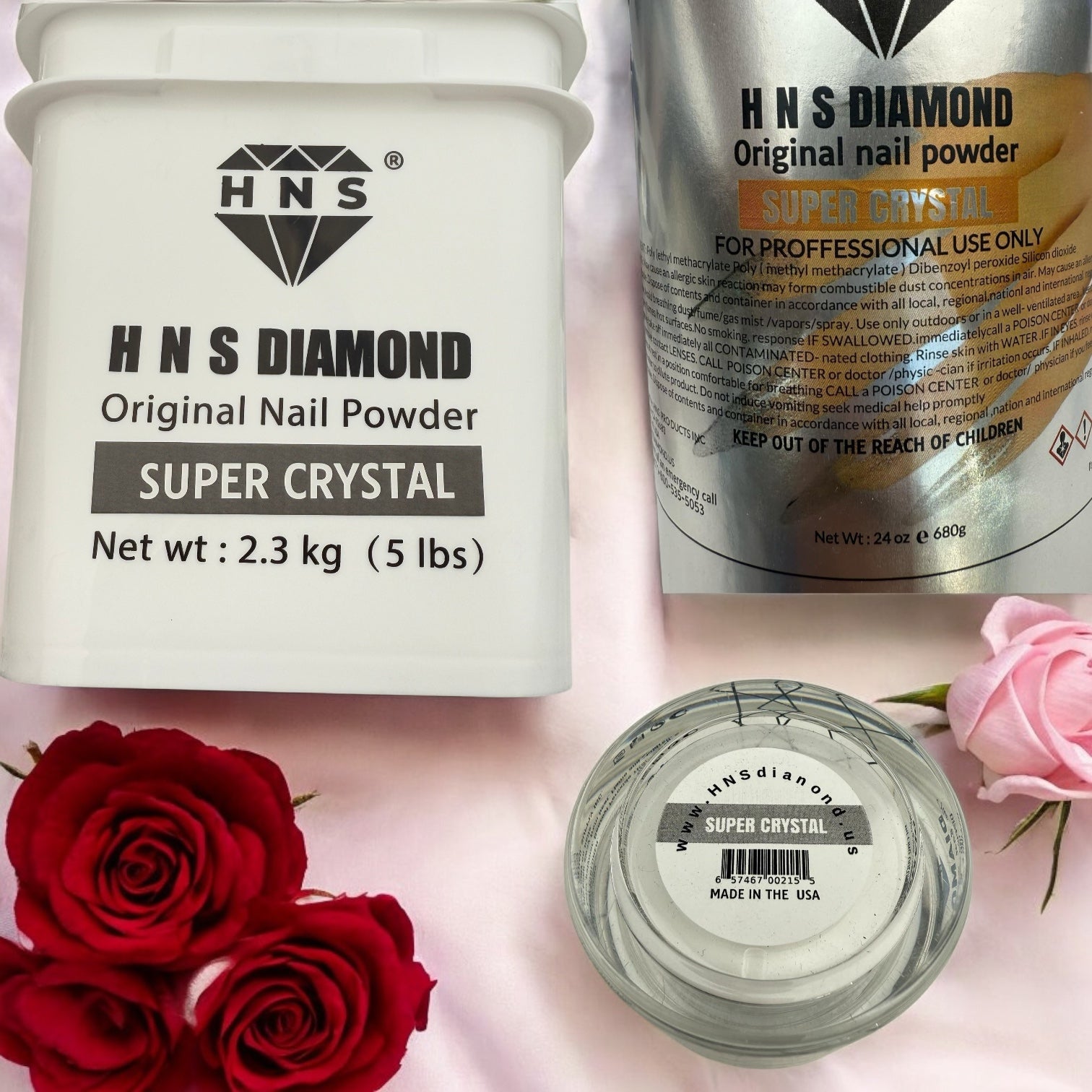 HNS Diamond Super Crystal Clear Powder