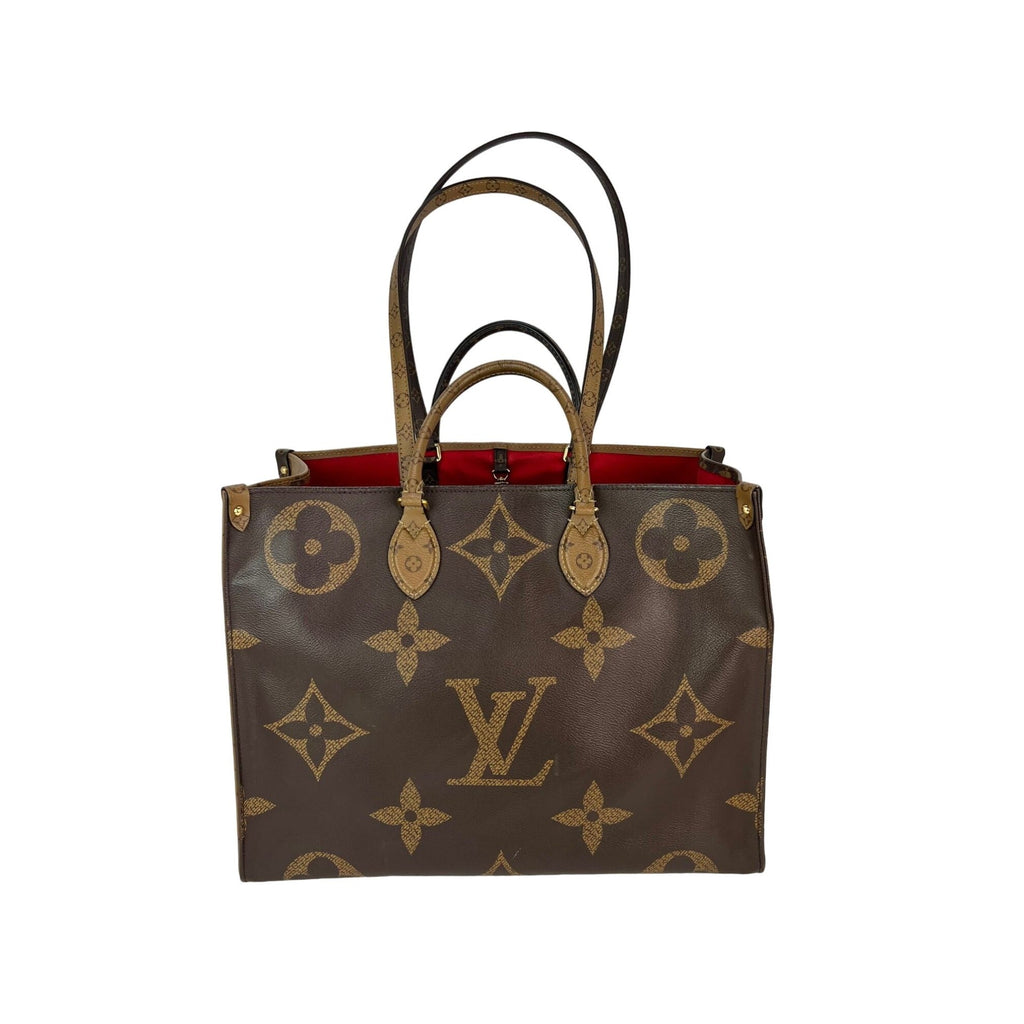 Túi tote Louis Vuitton ONTHEGO GM Reverse Giant Monogram
