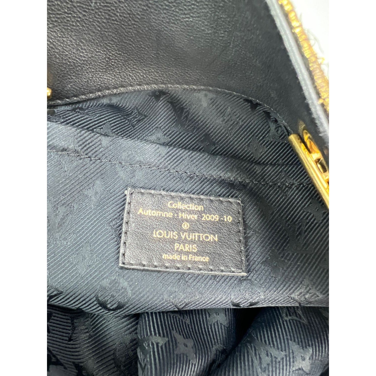 Túi Louis Vuitton Metal Jacquard double Jeu Soft Gold Tote
