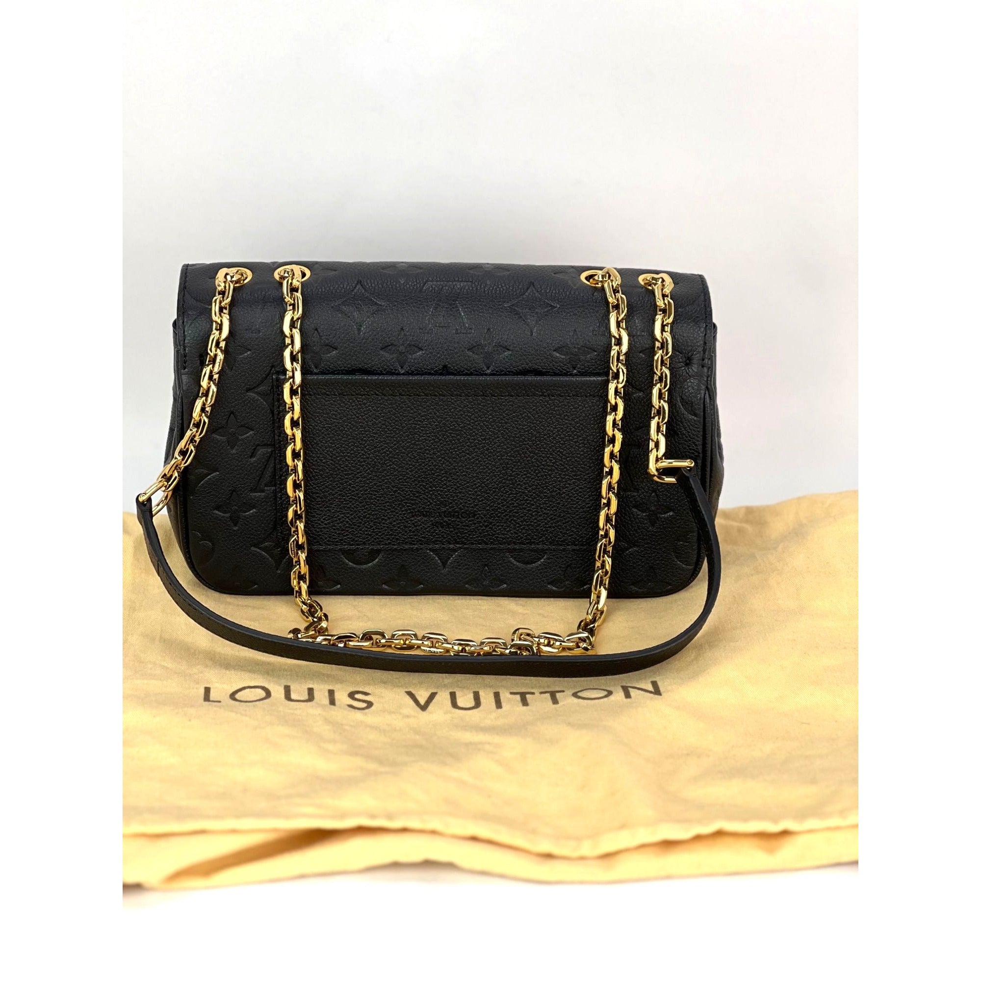 Túi đeo vai da thật Louis Vuitton Marceau NM Black Empriente