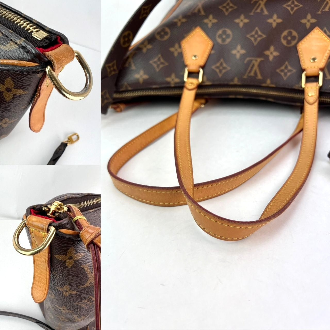 Túi tote đeo vai Louis Vuitton Tournelle Monogram MM
