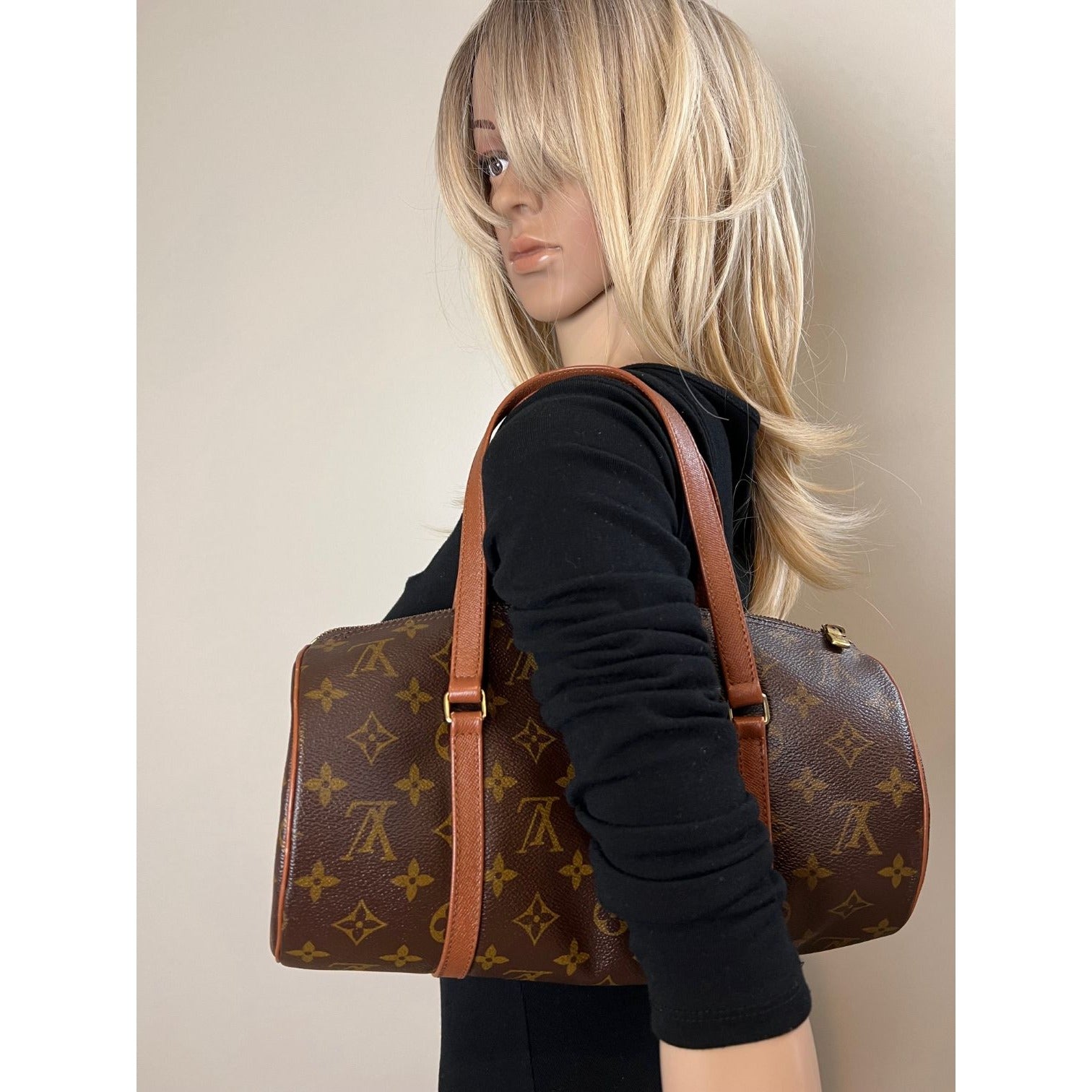 Túi xách cổ điển LOUIS VUITTON Papillon 30 Monogram