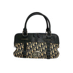 Túi xách vải canvas xanh CHRISTIAN DIOR Monogram Trotter CD