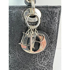 Túi đeo vai Christian Dior Medium Lady Laced Black Leather Limited Edition