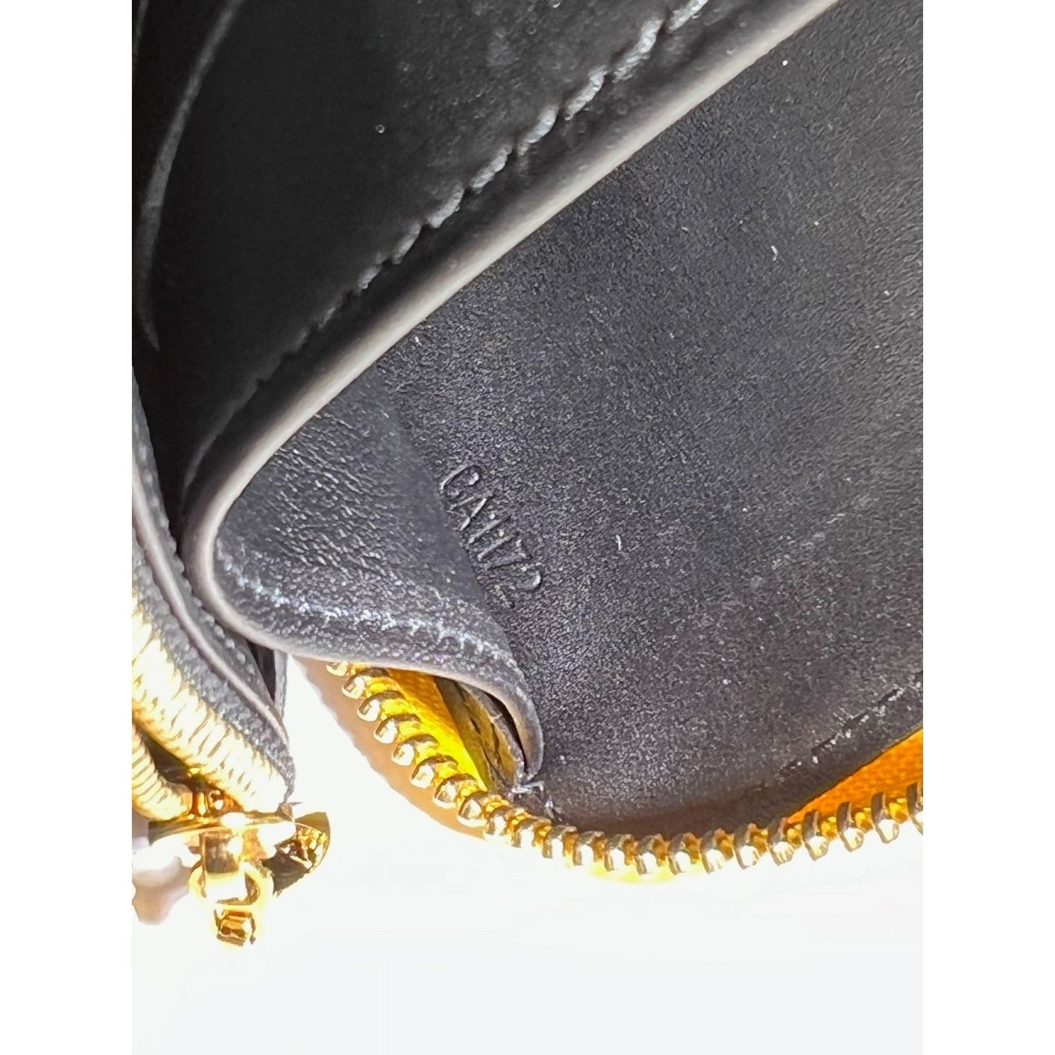 Ví Louis Vuitton Kusama Infinity Dots Zippy Leather Yellow Vernis Patent Leather