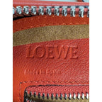 Túi đeo vai da bê Amazona 28 màu cam LOEWE