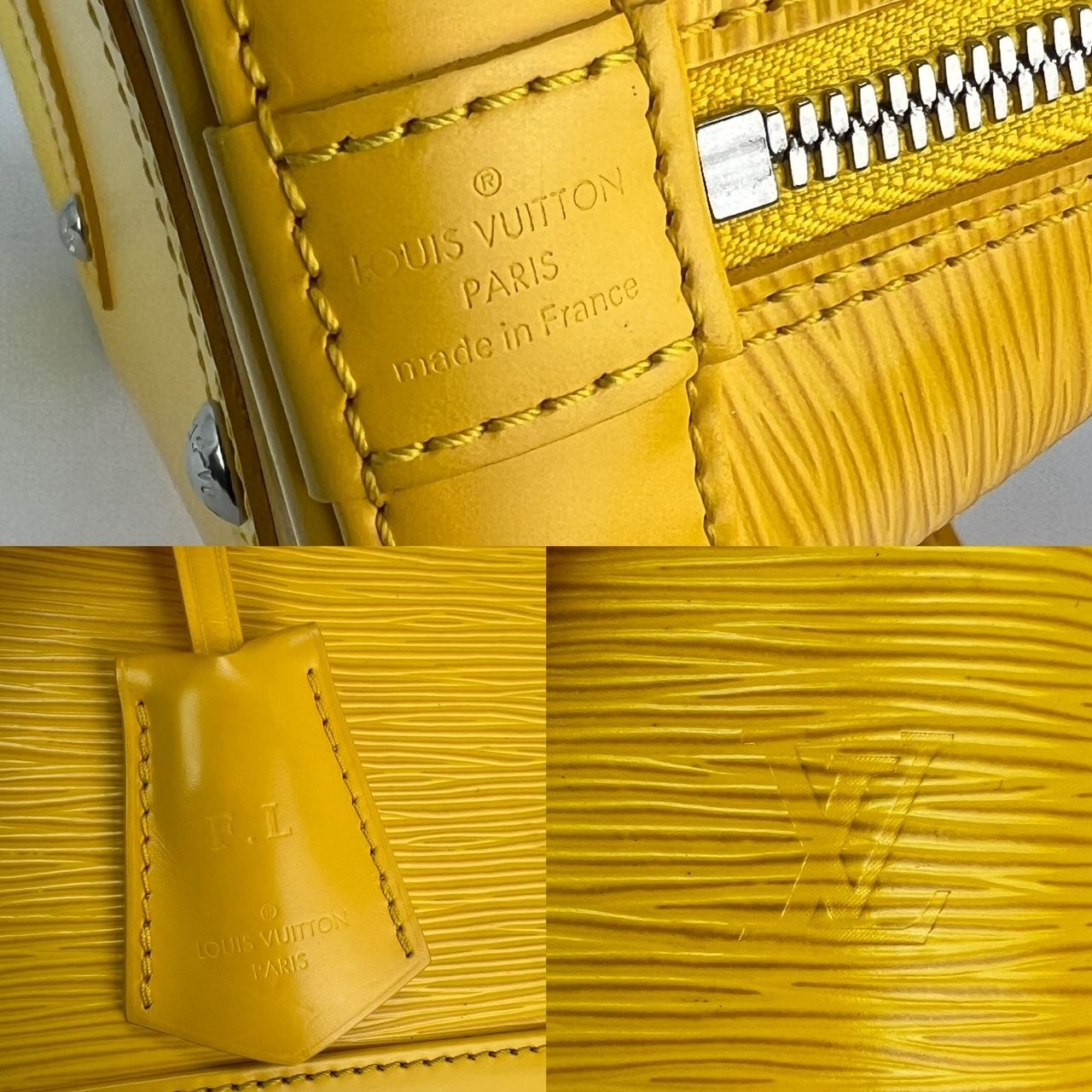 Túi đeo vai da Epi LOUIS VUITTON Alma BB