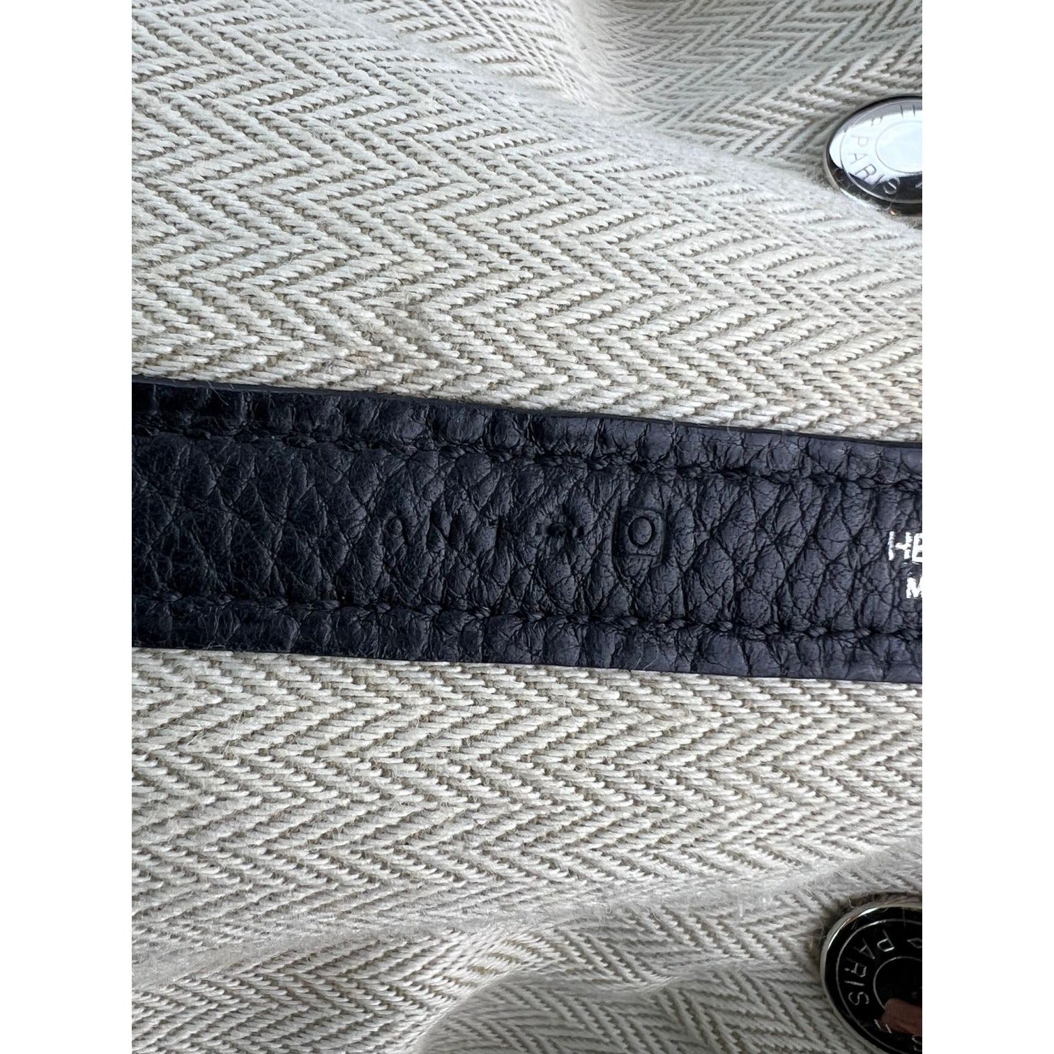 Túi Tote da đen Hermes Negonda Garden Party MM 36