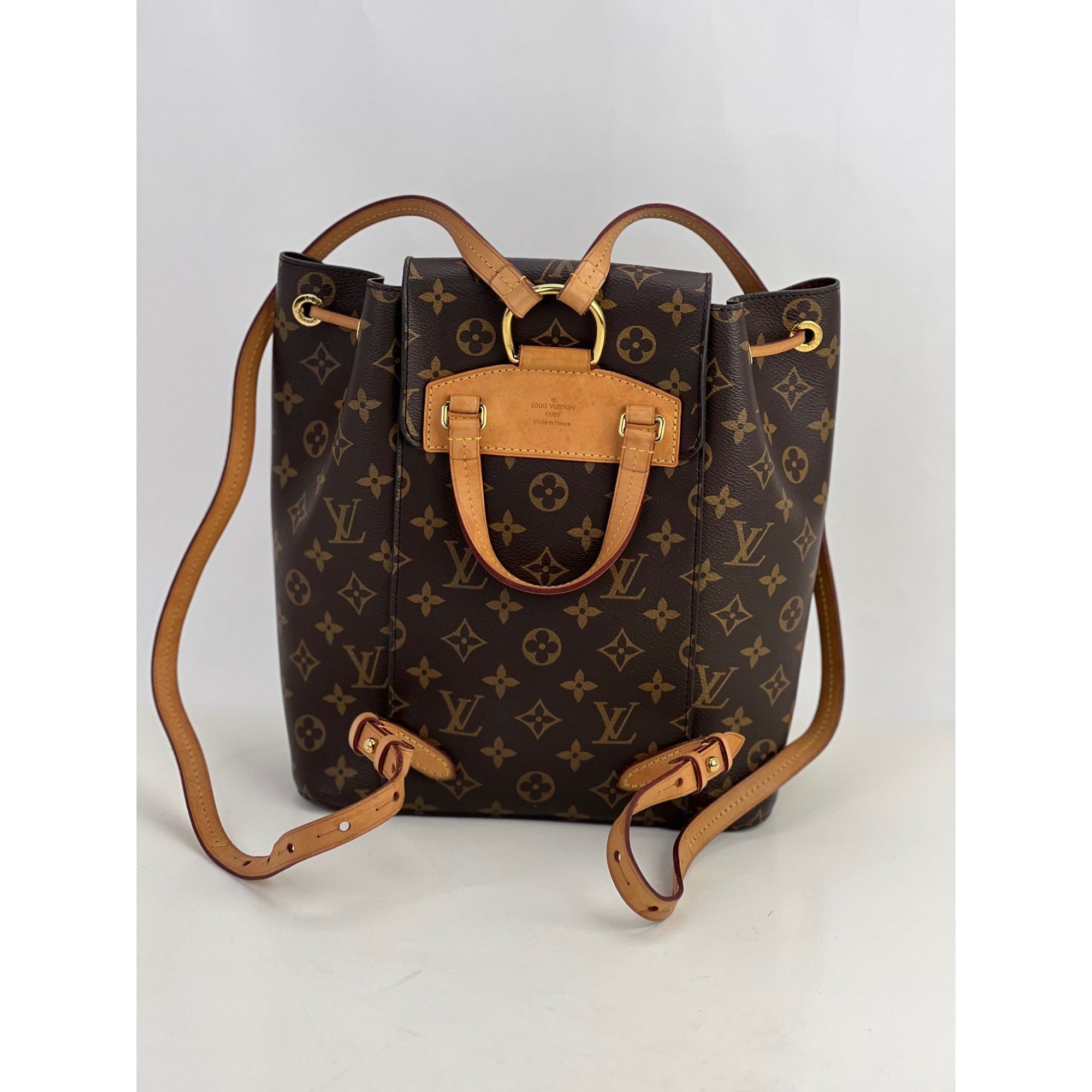 Ba lô LOUIS VUITTON Montsouris NM Monogram