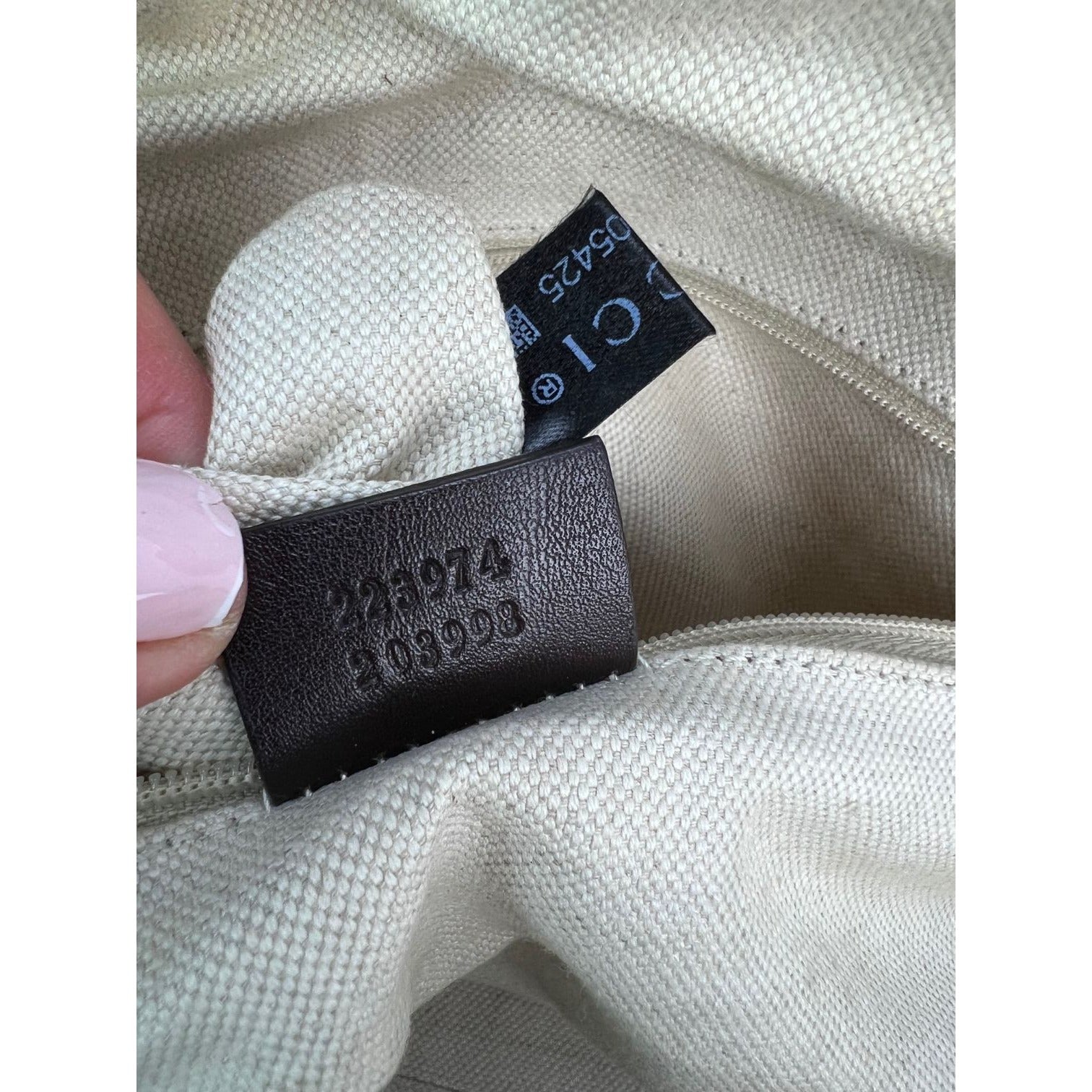 Túi đeo vai Gucci Sukey Medium Boston Guccissima Brown Leather