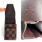 Túi đựng mỹ phẩm đựng thẻ thuốc lá LOUIS VUITTON Damier Ebene