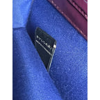 Túi đeo chéo Bvlgari Calfskin Small Serpenti Forever Snake Plum