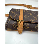 Túi đeo thắt lưng LOUIS VUITTON Pochette Marelle PM Monogram