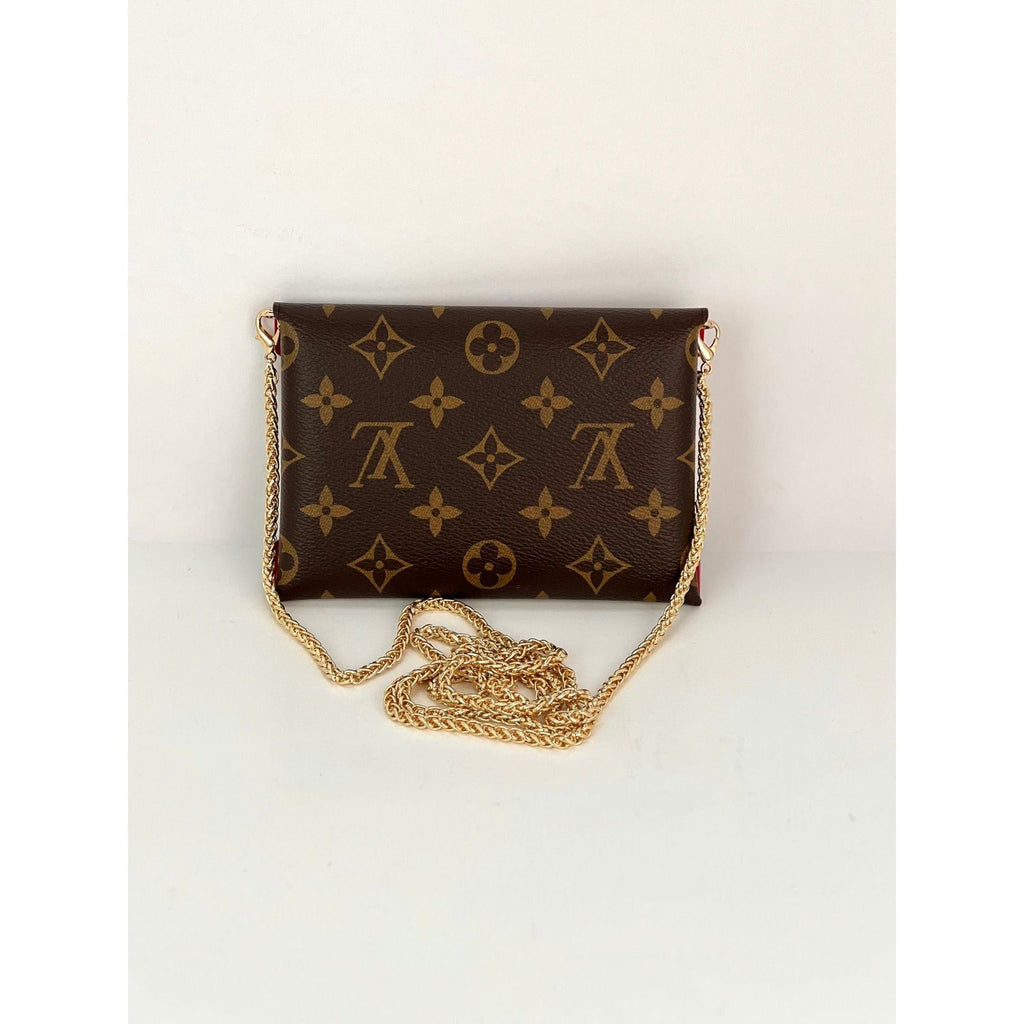 Túi đeo chéo cỡ vừa LOUIS VUITTON Kirigami Pochette màu đỏ