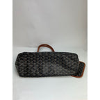 Túi tote màu đen GOYARD St. Louis Goyardine PM