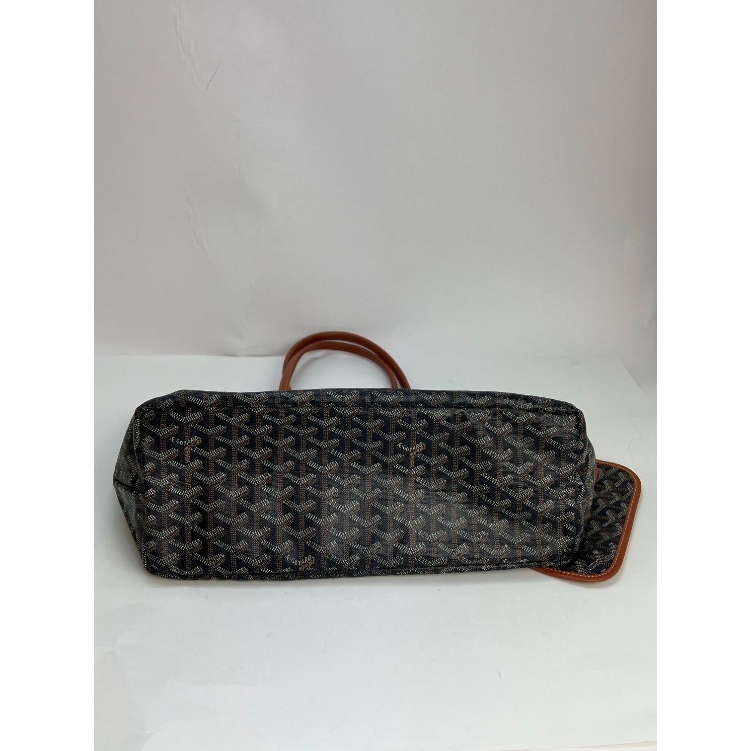 Túi tote màu đen GOYARD St. Louis Goyardine PM
