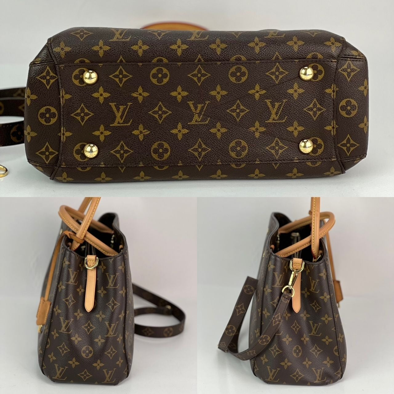 Túi đeo vai Louis Vuitton Montaigne MM Monogram