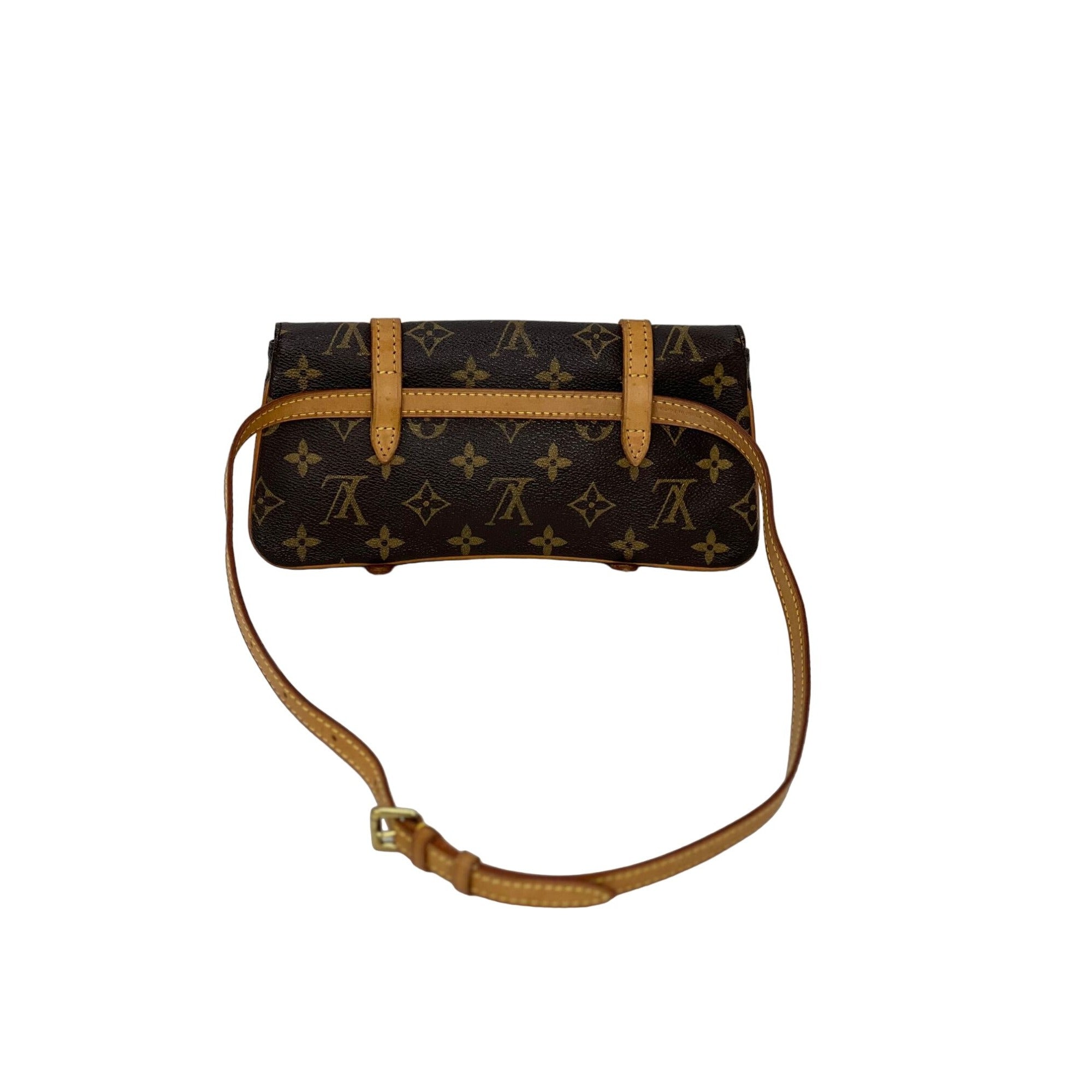 Túi đeo thắt lưng LOUIS VUITTON Pochette Marelle PM Monogram
