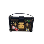 Túi đeo chéo Louis Vuitton Petite Malle Patches Monogram phiên bản giới hạn HIẾM