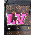 Túi đeo chéo Louis Vuitton Petite Malle Patches Monogram phiên bản giới hạn HIẾM