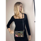 Túi đeo chéo Louis Vuitton Petite Malle Patches Monogram phiên bản giới hạn HIẾM