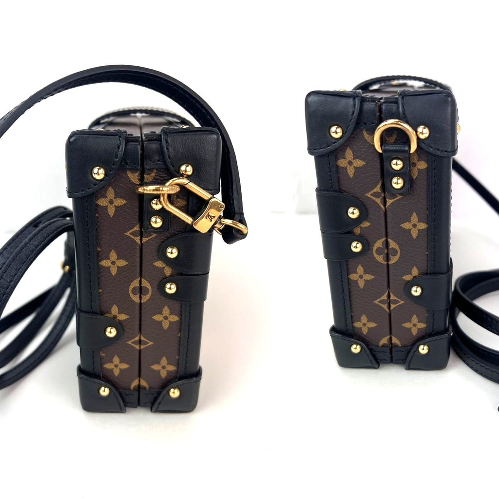 Túi đeo chéo Louis Vuitton Petite Malle Patches Monogram phiên bản giới hạn HIẾM