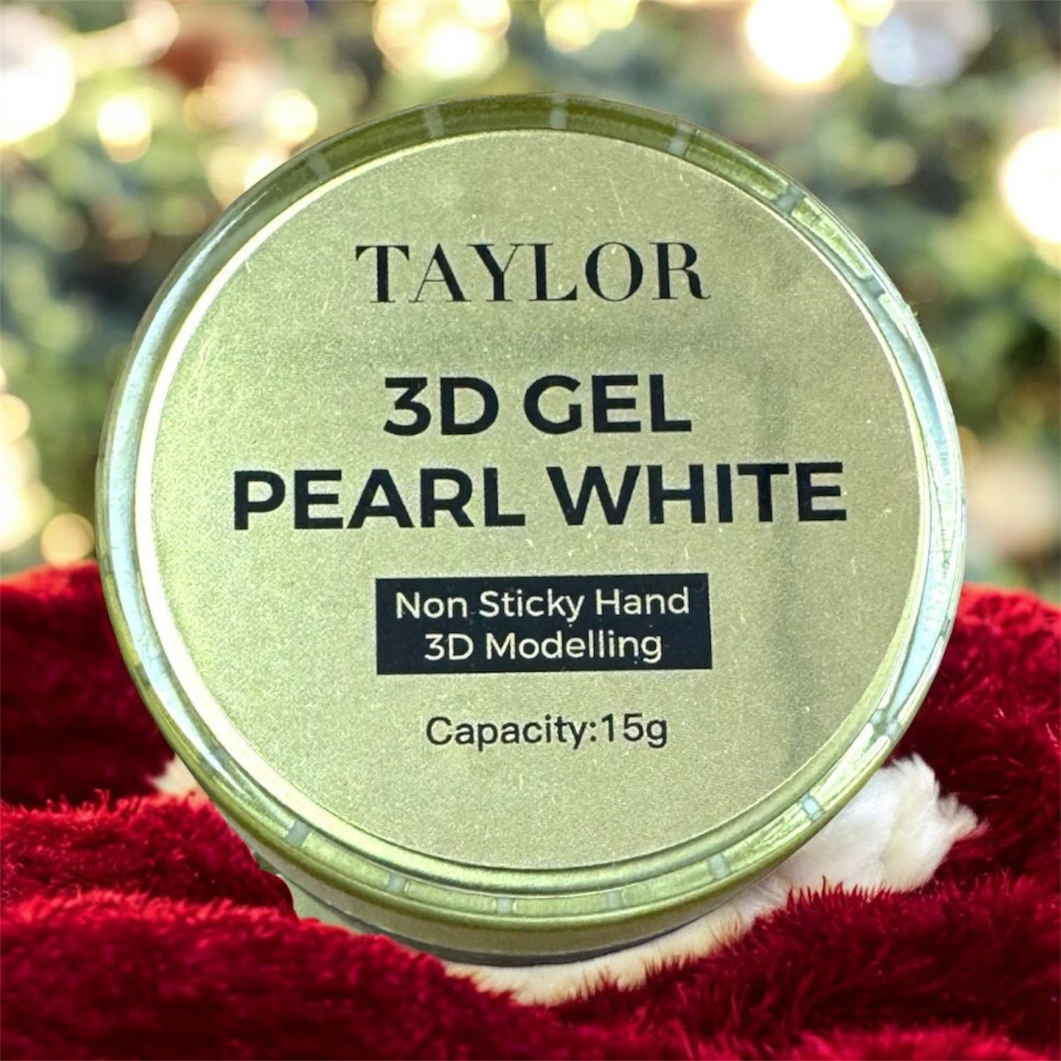TAYLOR 3D Gel Pearl White (Non Sticky Hand 3D Modelling)
