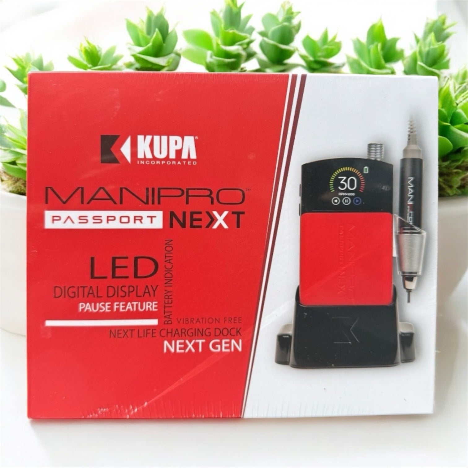 KUPA Manipro Passport Next Black Nail Drill Machine 2025