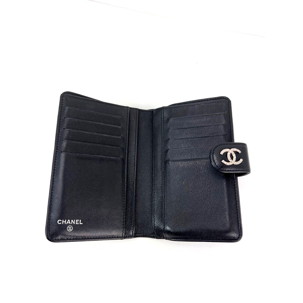 Ví Chanel Caviar Timeless CC có khóa kéo màu đen
